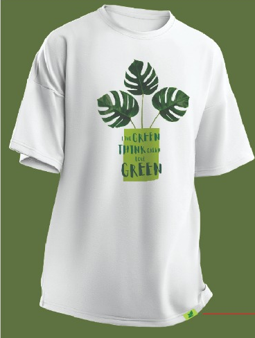 The green leaf T-shirt