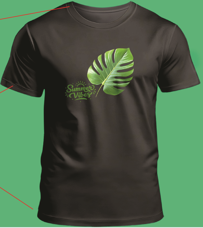 The green leaves T-shirt.