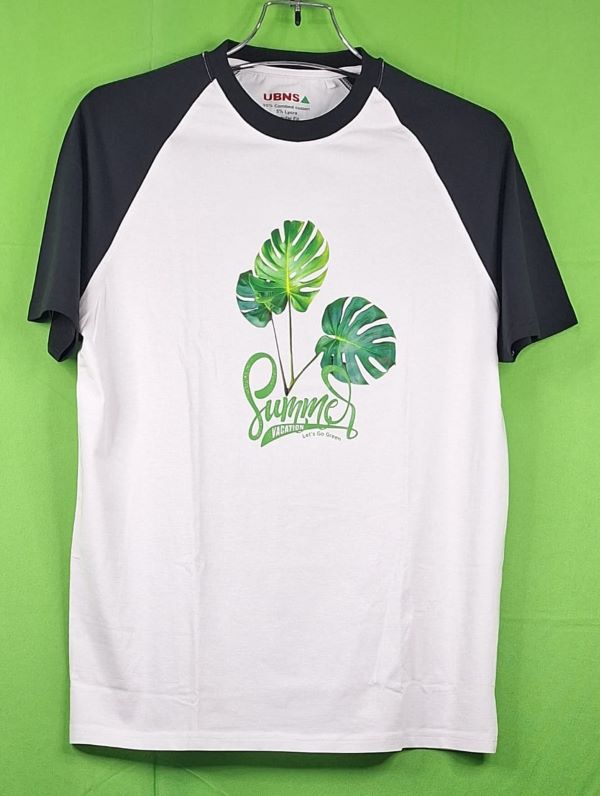 The green leaf T-shirt.