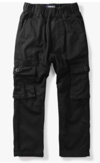 Boys' Cargo Pant Cotton Casual Multi-Pockets.