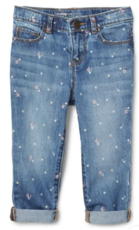 Stretch Denim Long Pant Girls Style.