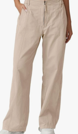 Wide Leg Long Pants High Waist Casual Cargo Pants
