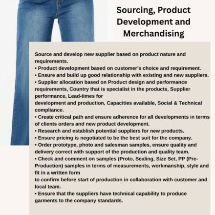 sourcing, planning & merchandising